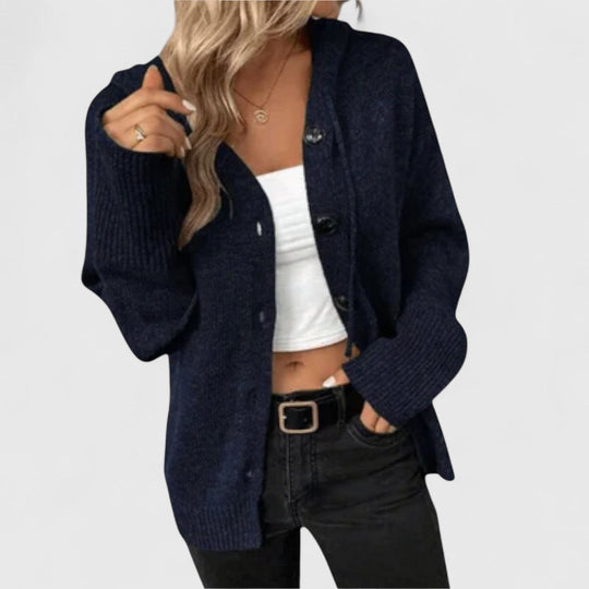 R&B | Klassischer Cardigan mit Knöpfen