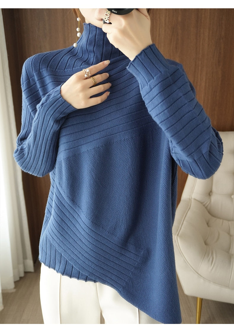 R&B | Rollkragenpullover für Herbst und Winter Ideal, Um Warm Zu Bleiben