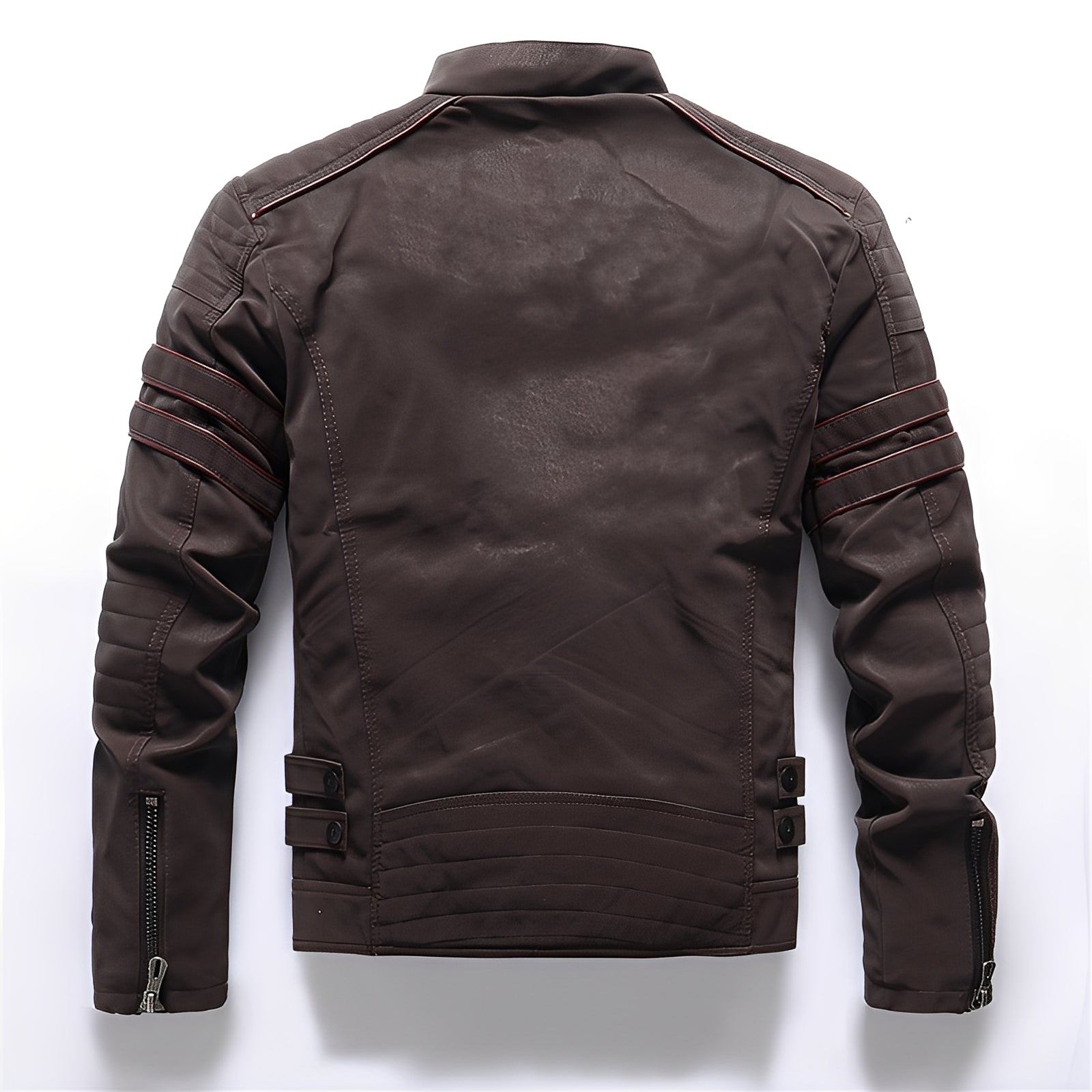 R&B | Stylische Motorrad Vegan-Lederjacke für Herren