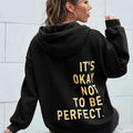 R&B Damen Hoodie mit Rückenprint und Kapuze