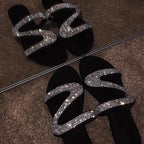 R&B | Elegante Glitzer-Sandale für Damen : 2024 Edition