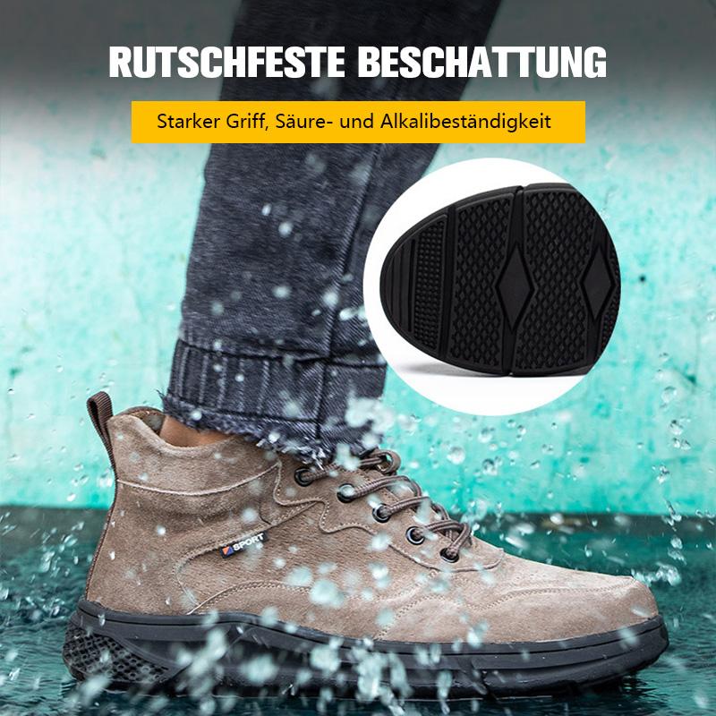 S1P Mode Rutschfeste, verschleißfeste, schlagfeste und pannensichere Sicherheitsarbeitsschuhe R&B