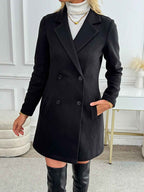 R&B | Eleganter Blazer Mantel mit Doppelknöpfen
