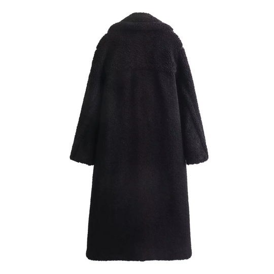 R&B | Polare Oversize mit Stehkragen und Reißverschluss für Damen Ideal für kaltes Wetter
