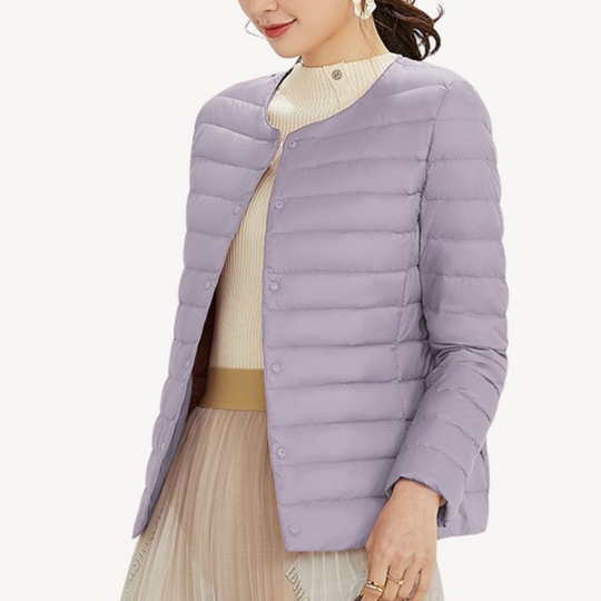 R&B | Pufferjacke Leichte Winteroberbekleidung für Frauen