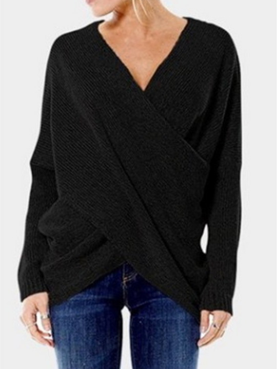 R&B | Stylischer &Amp; Sexy V-Ausschnitt Pullover
