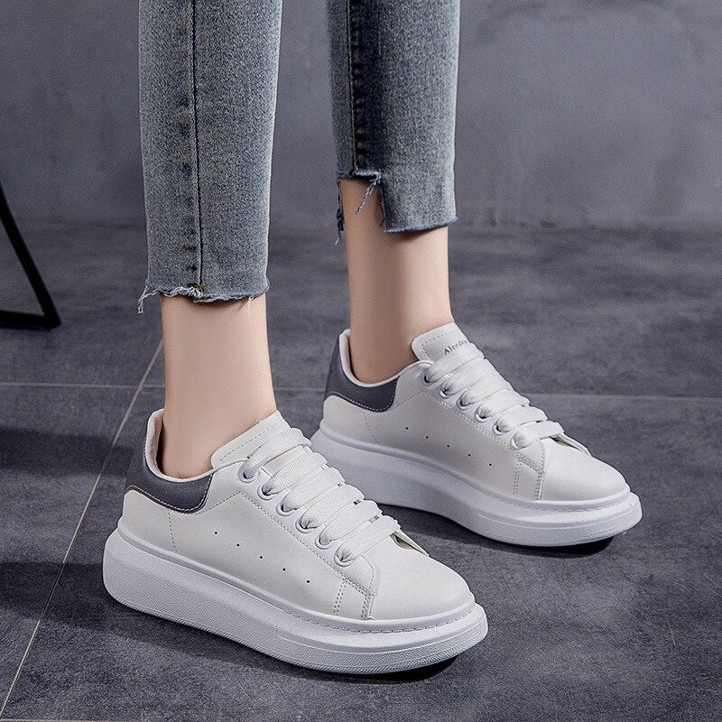 R&B | Lässige Herbst Turnschuhe mit Plateau