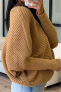 R&B | Strickpullover mit Rundhalsausschnitt für Frauen