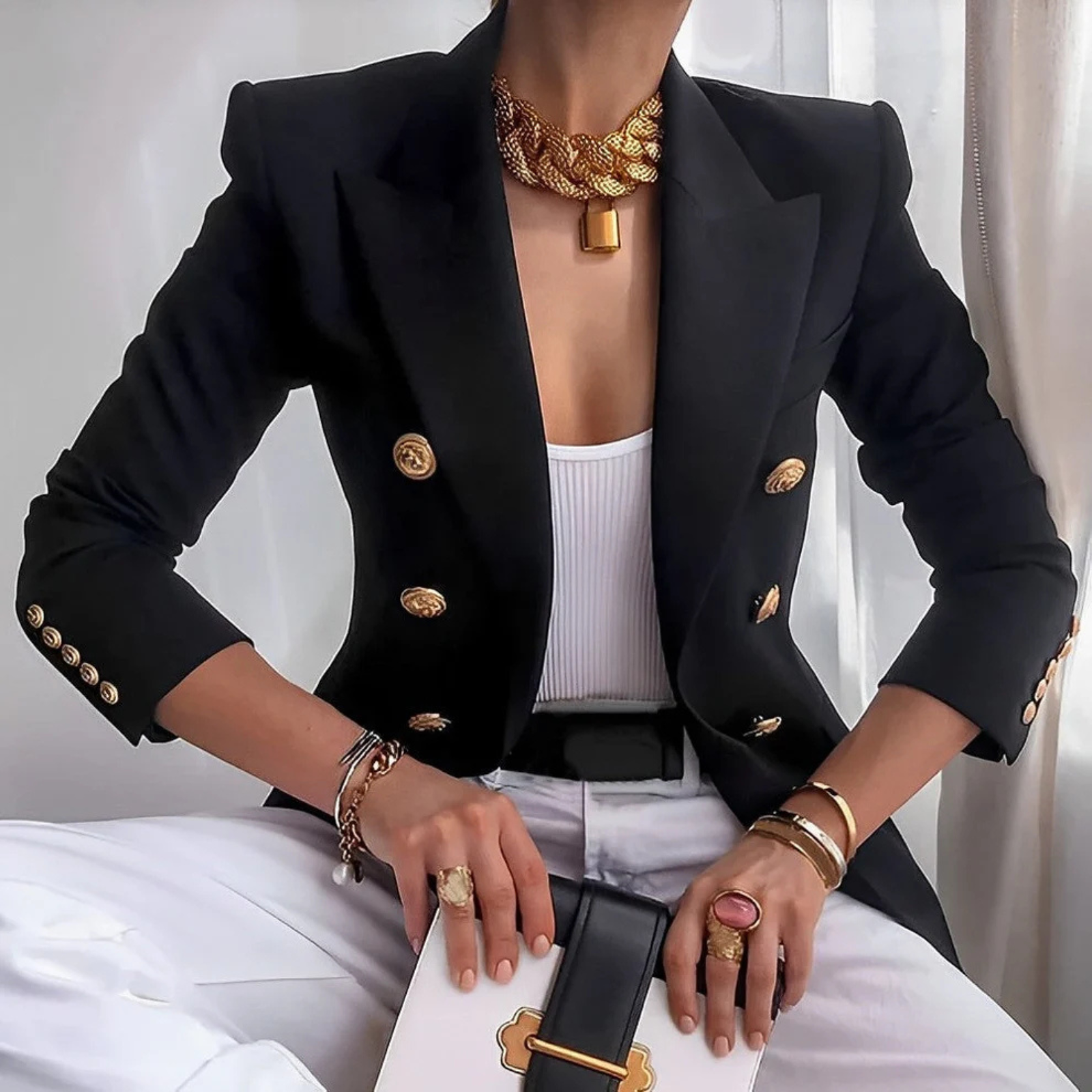 R&B | Damen Eleganter Blazer Sofistiziert