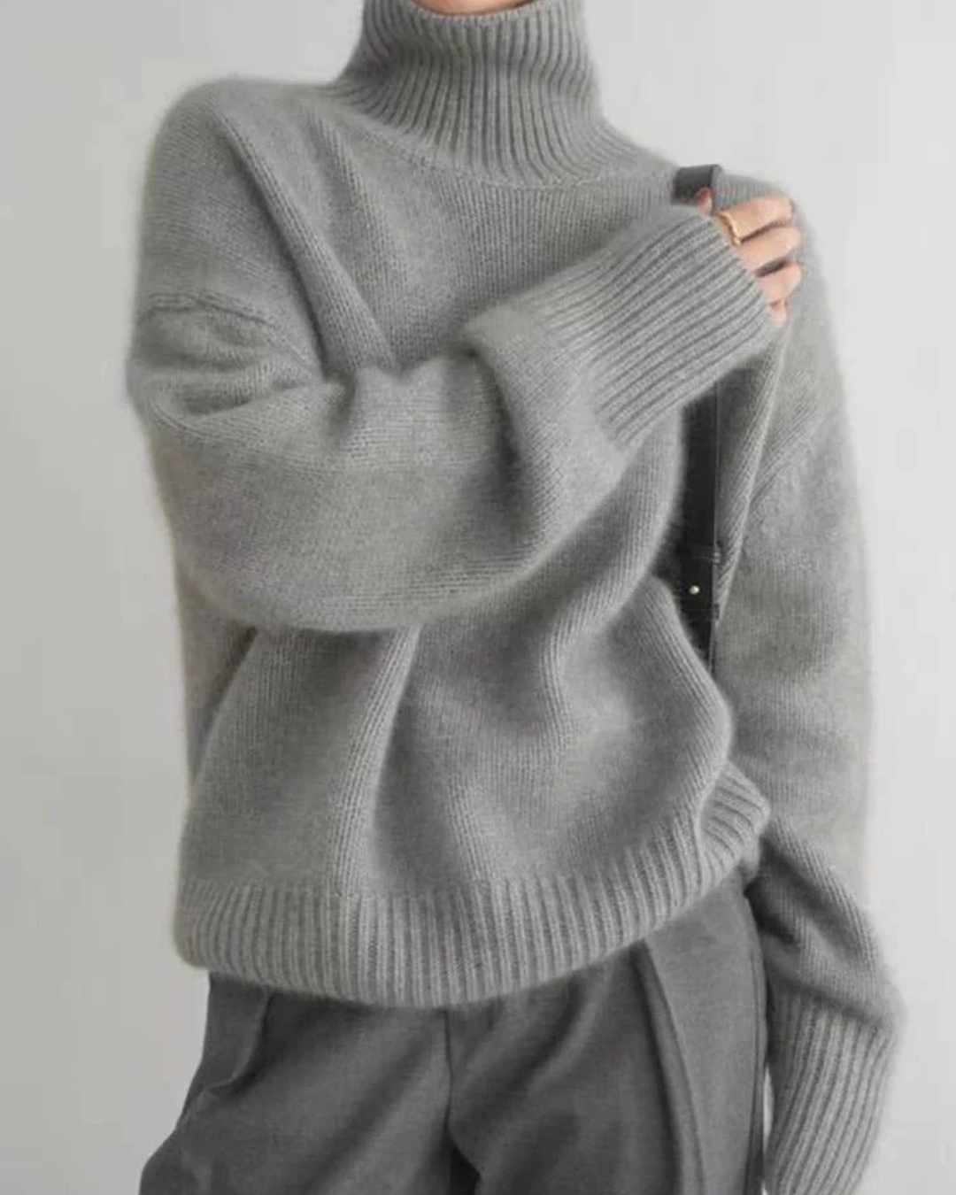 R&B | Weicher Rollkragenpullover