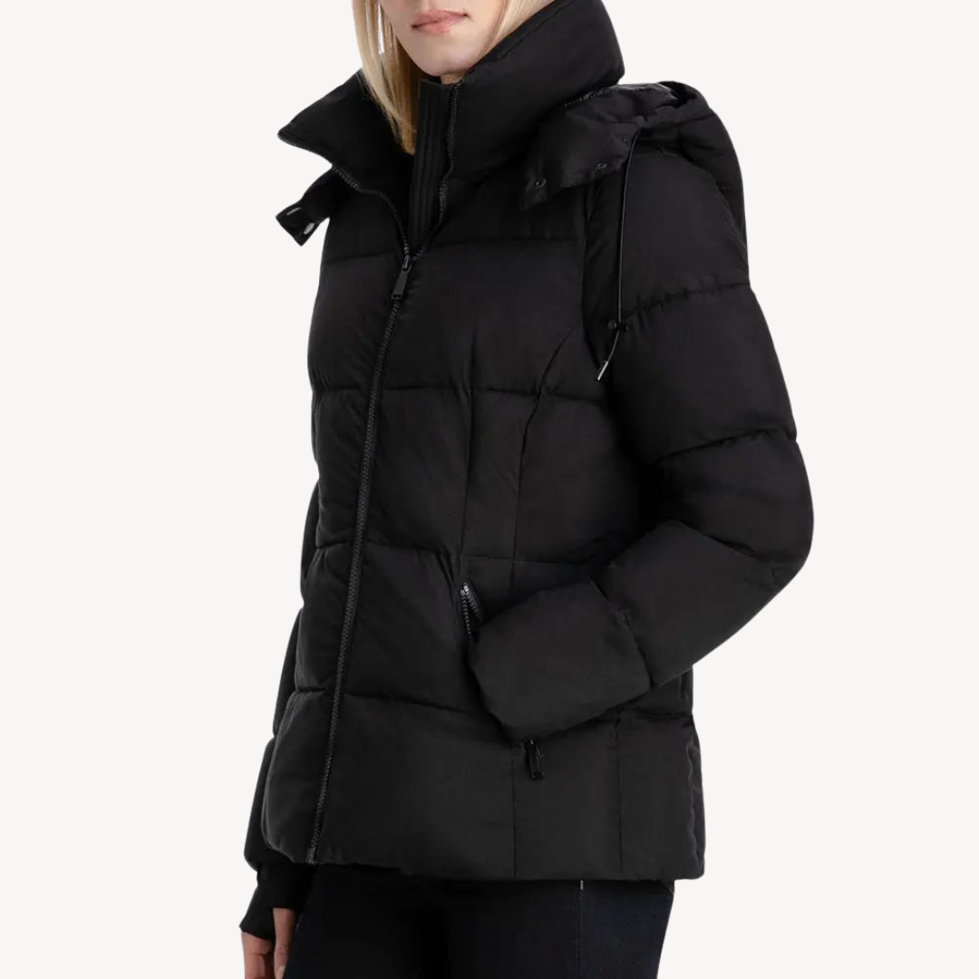 R&B | Damen-Pufferjacke mit Reißverschluss
