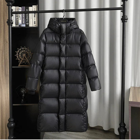 R&B | Langes Daunenjacke