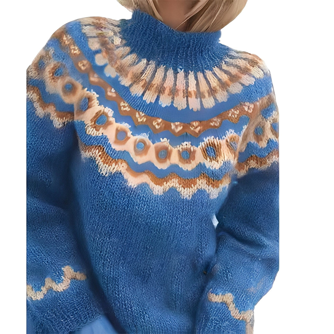 R&B | Damen-Rollkragenpullover Aus Strick