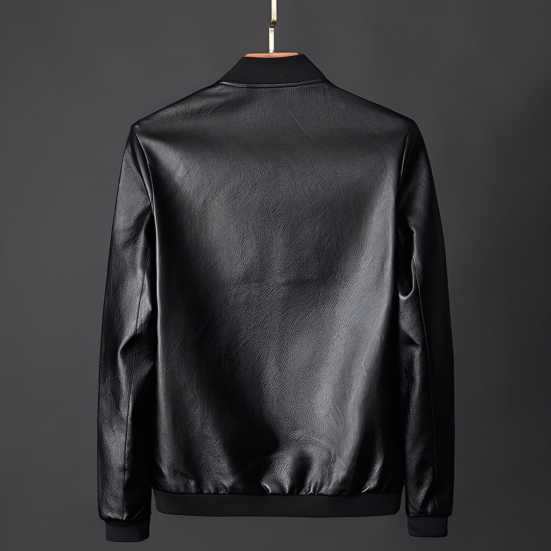 R&B | Stylische Biker-Lederjacke für Männer