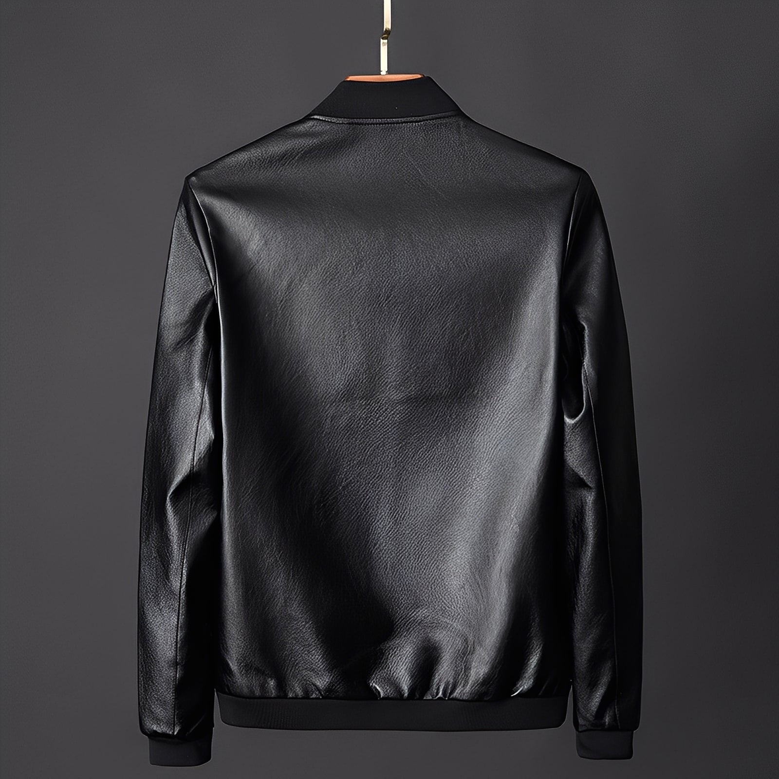 R&B | Stylische Biker-Lederjacke für Männer