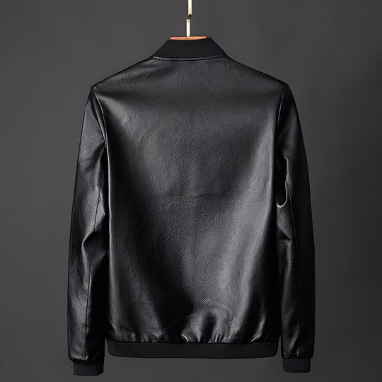 R&B | Stylische Biker-Lederjacke für Männer
