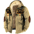 R&B | Kapuzenjacke im Tribal-Stil für Herren