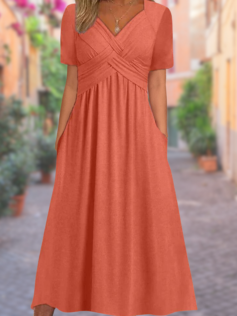 Heidi-Mode | Neck Summer Dress