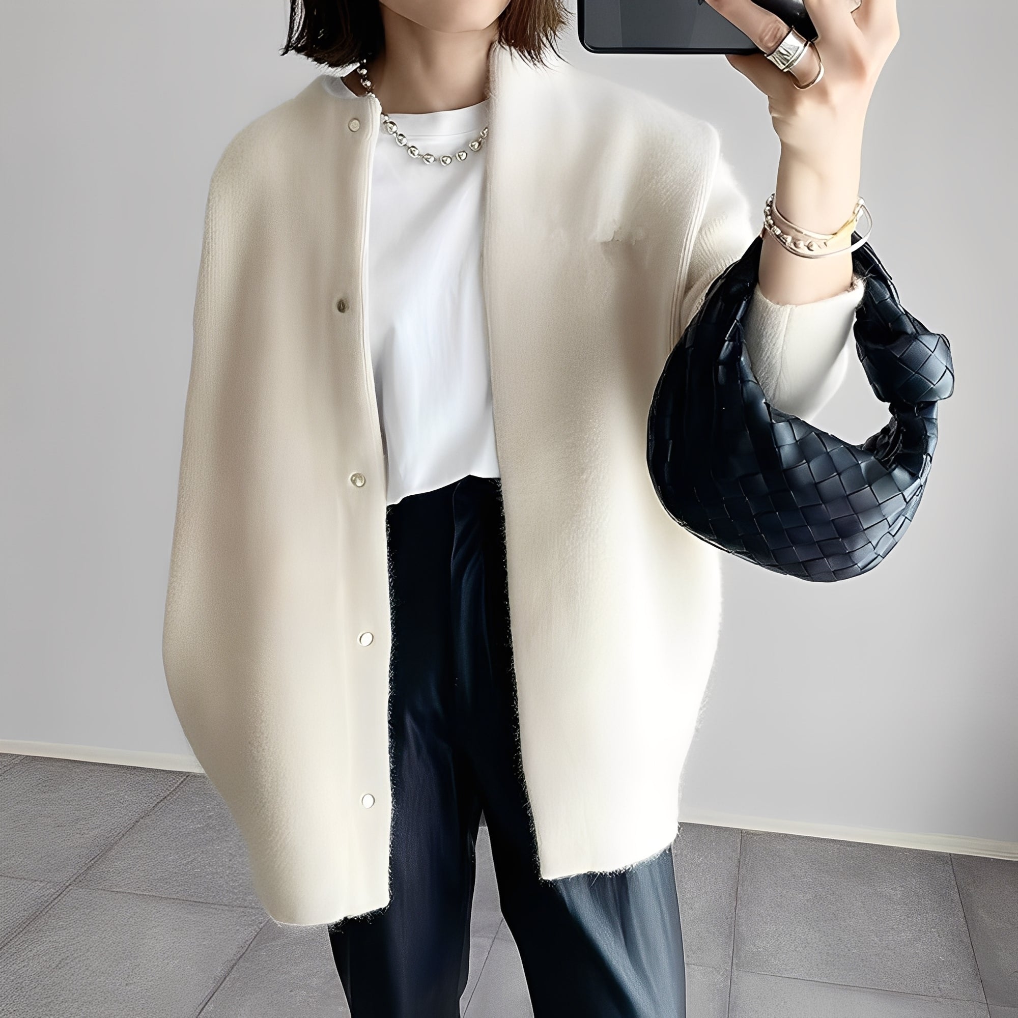 R&B | Stylischer, locker sitzender Cardigan für Frauen