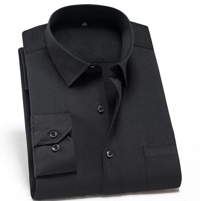 R&B | Slim Passform Stretchstoff Atmungsaktiv Bügelfrei Dressstil