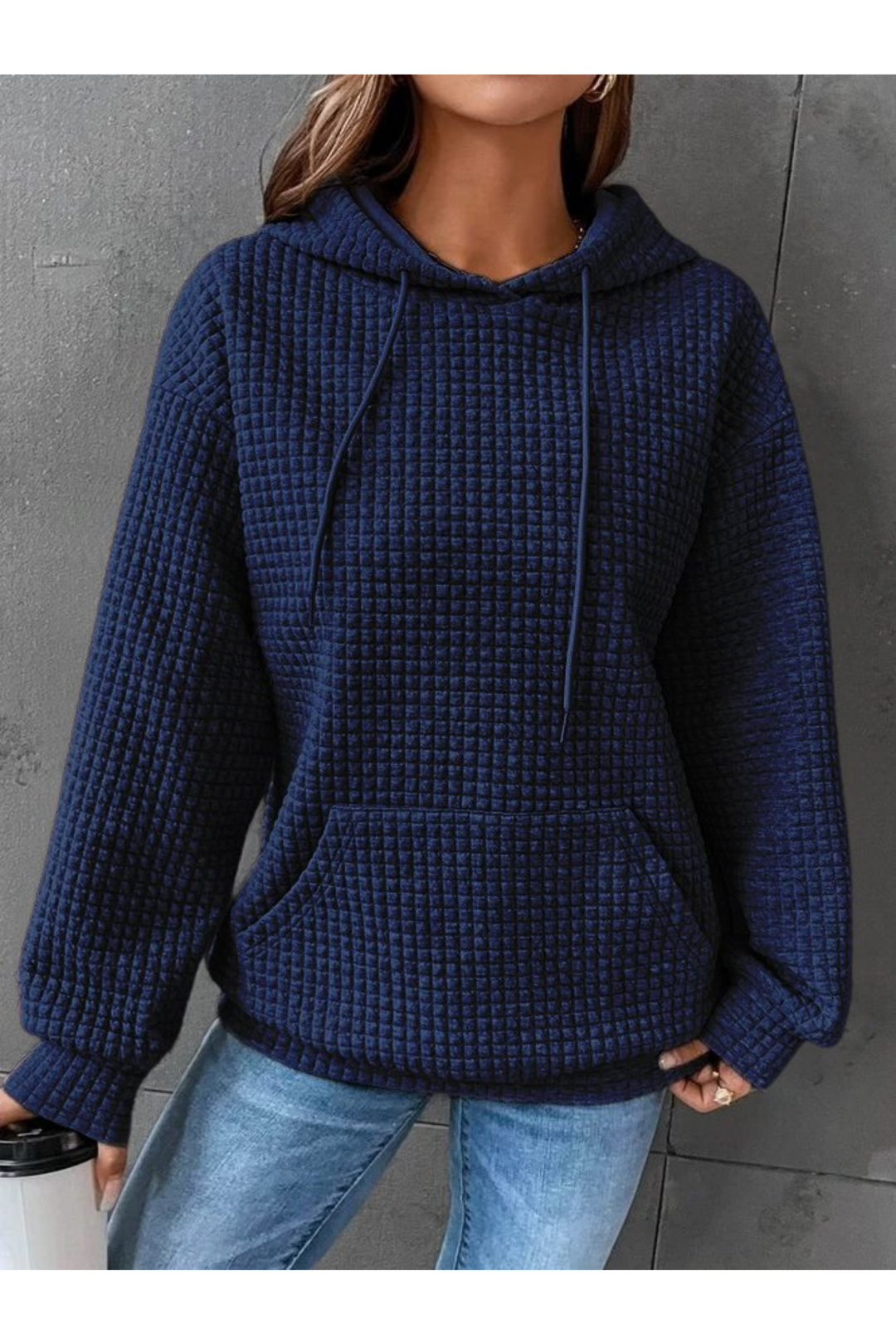 R&B | Pullover Warm für Frauen Kapuze