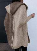 R&B | Kontrast Offene Front Strickjacke