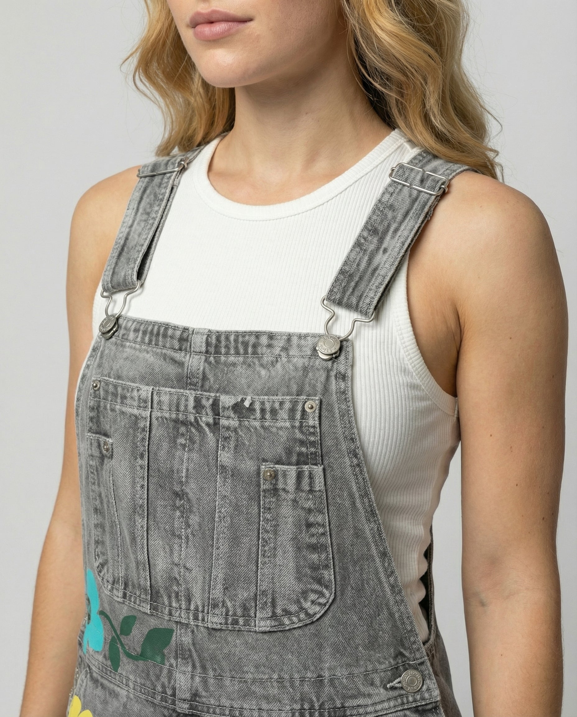 Ärmelloser Denim-Overall Damen | R&B
