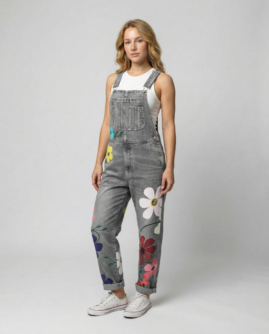 Ärmelloser Denim-Overall Damen | R&B