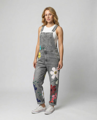 Ärmelloser Denim-Overall Damen | R&B