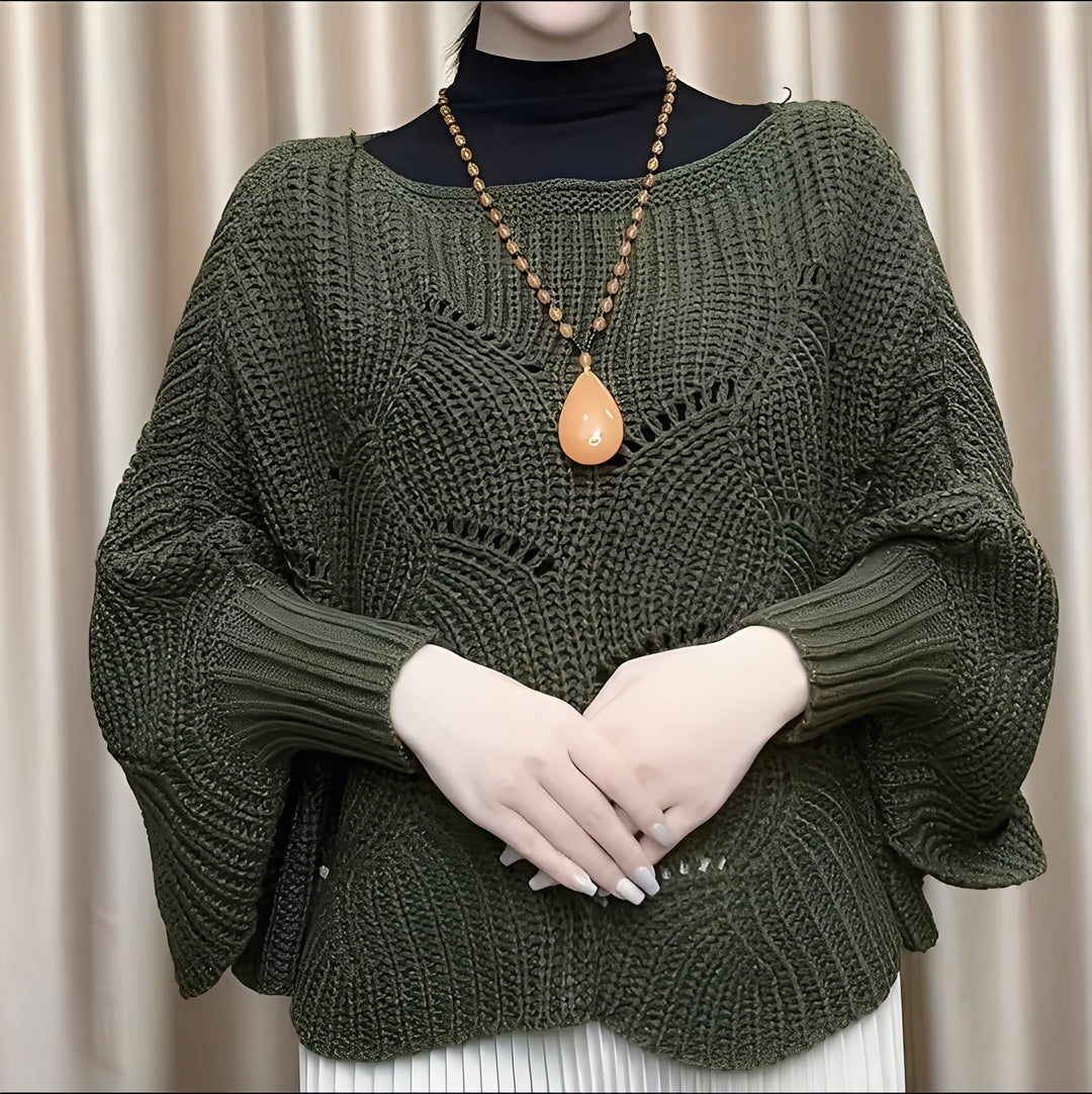R&B | Damen-Thermopullover mit Weiten Ärmeln