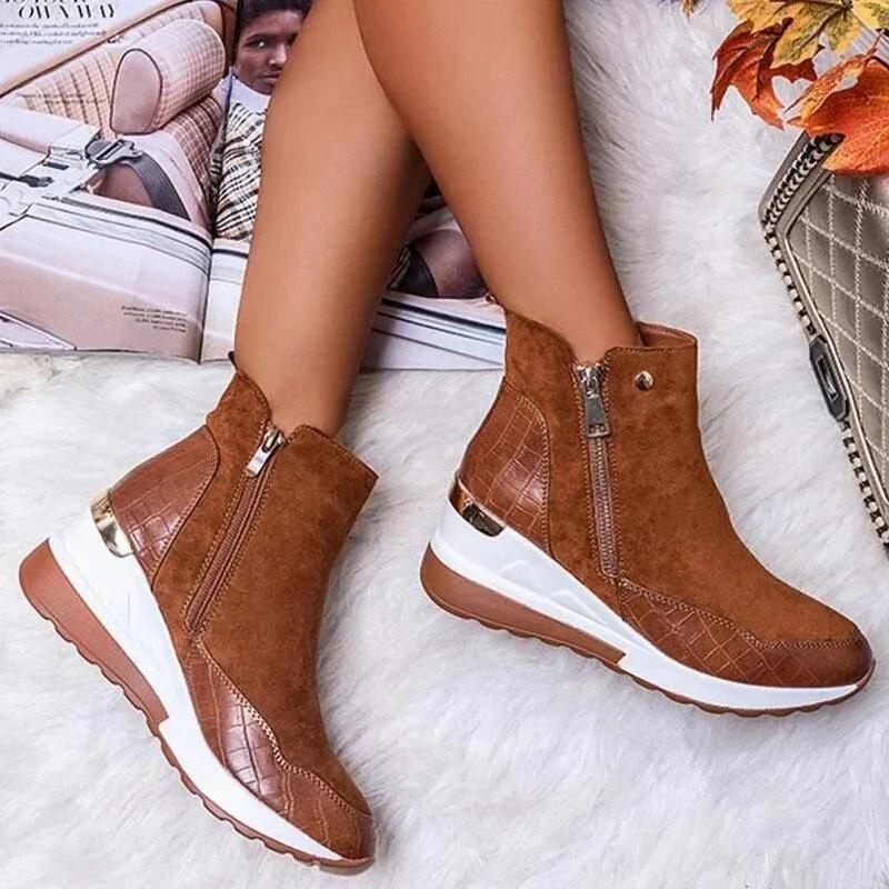 R&B | Retro-Zipper-Stiefel