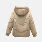R&B | Kapuzen-Puffermantel | Gequiltete Relaxed Fit Jacke