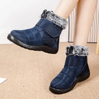R&B | Damen Wasserdichte Stiefel Aus Schlaufenkaninchenfell