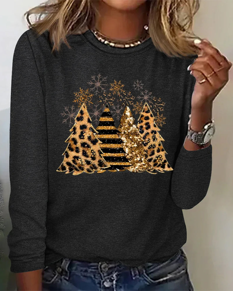 R&B | Langen Ärmeln und Weihnachtsbaumgrafik