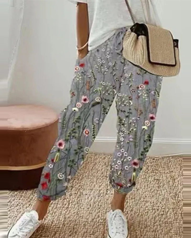 R&B | Freizeithose für Damen aus Baumwolle