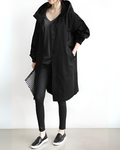 R&B | Klassischer Trenchcoat mit Kapuze