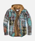 R&B | Gepunktete Jacke mit Kapuze