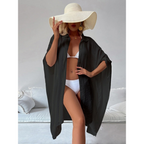 Vielseitiger F maus-Strandkimono mit Knöpfen