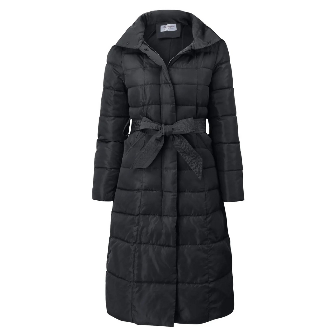 R&B | Elegante Pufferjacke mit Umlegekragen und Knopf für Damen