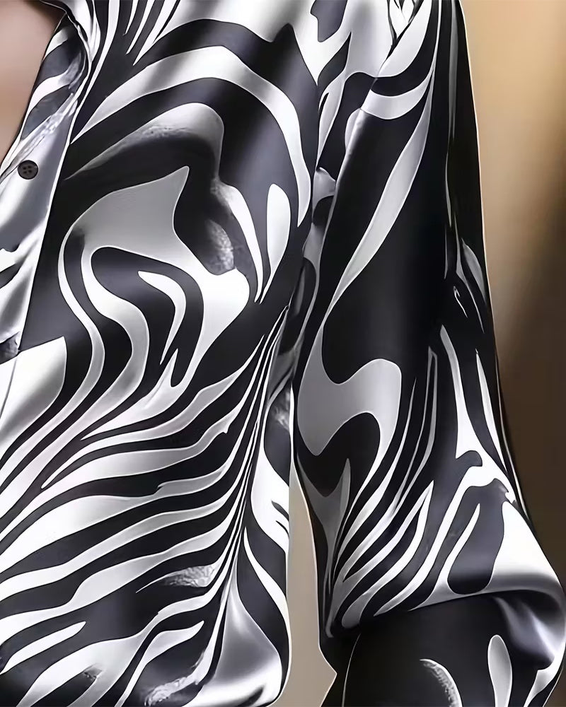 R&B | Elegantes Bedrucktes Hemd