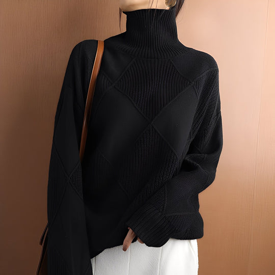 R&B | Gemütlicher Damen-Rollkragenpullover