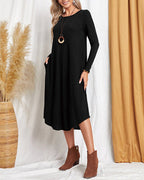 R&B | Lockeres Kleid mit Taschen