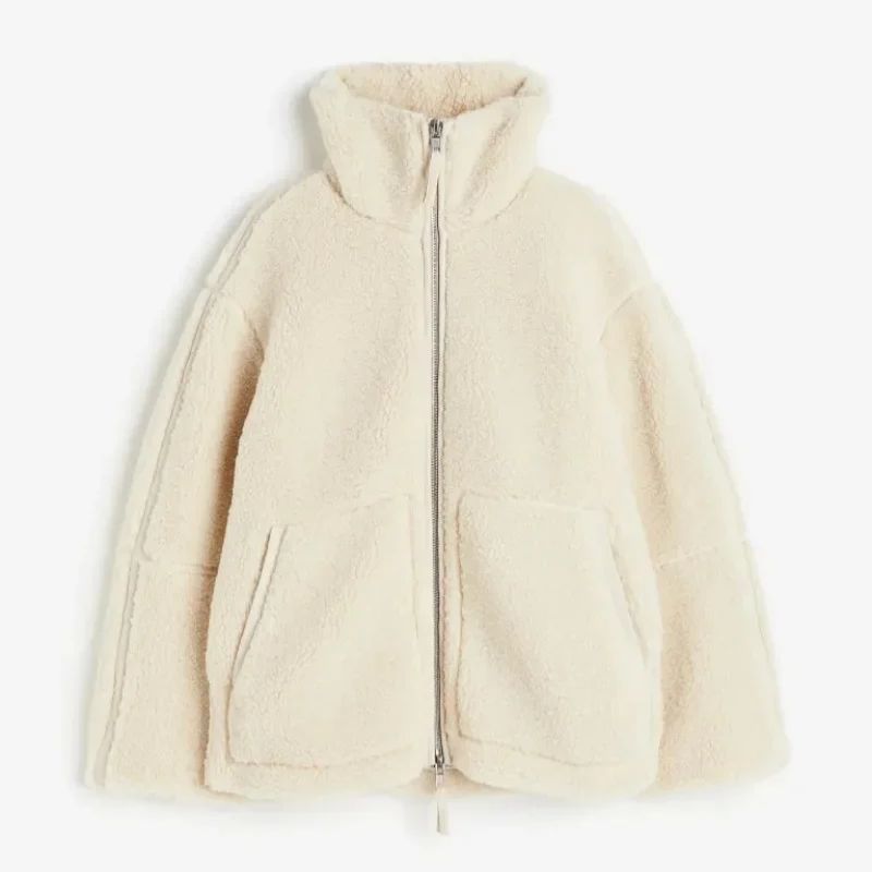 R&B | Übergröße Fleecejacke