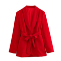 R&B | Mehrfarben Hausbekleidungsstil Blazer und Hose Set