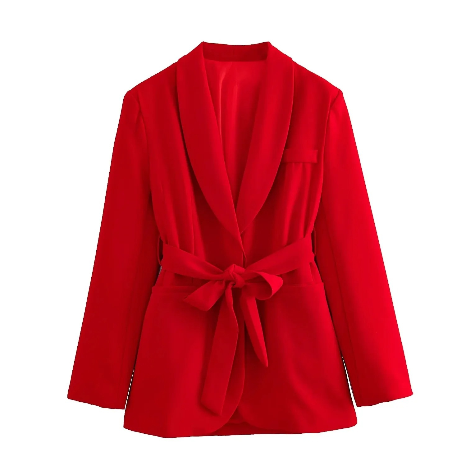 R&B | Mehrfarben Hausbekleidungsstil Blazer und Hose Set