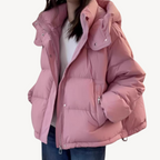 R&B | Pufferjacke mit Kapuze für Damen