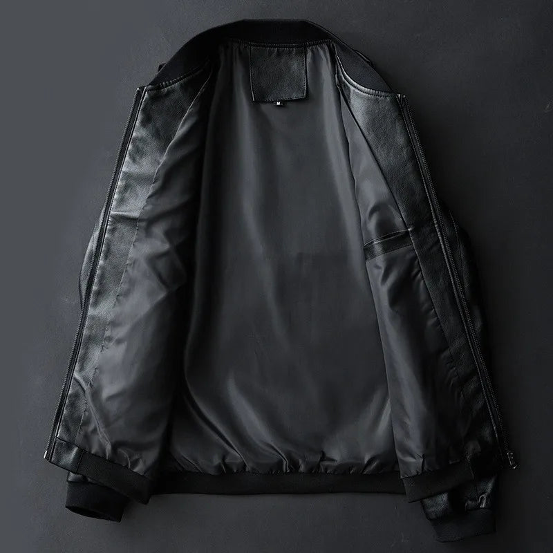 R&B | Modische Lederjacke für Herren
