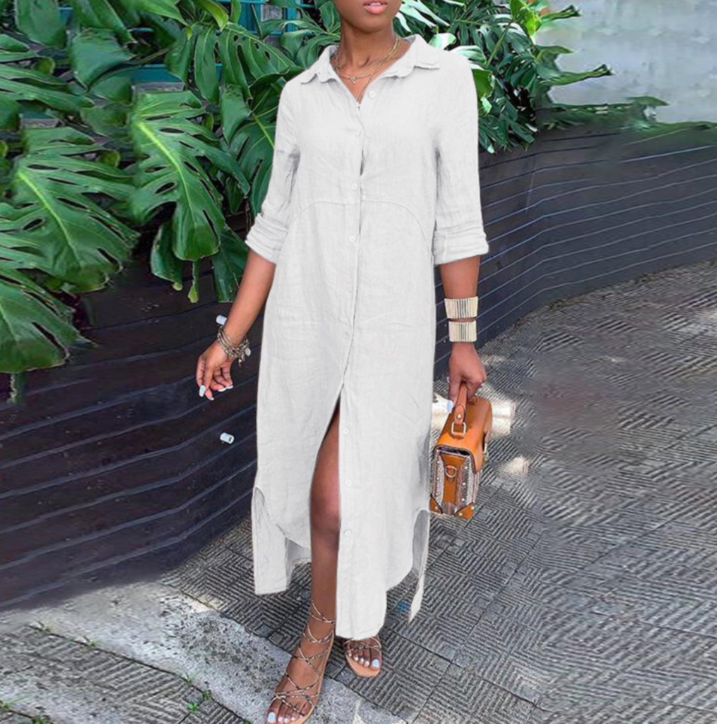 R&B | Bequemes Hemdkleid aus