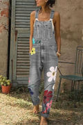 R&B | Ärmelloser Denim-Overall