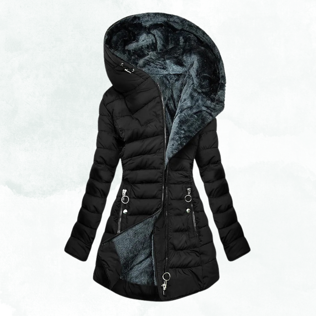R&B | Warme Damen Winterjacke mit Weicher Fütterung